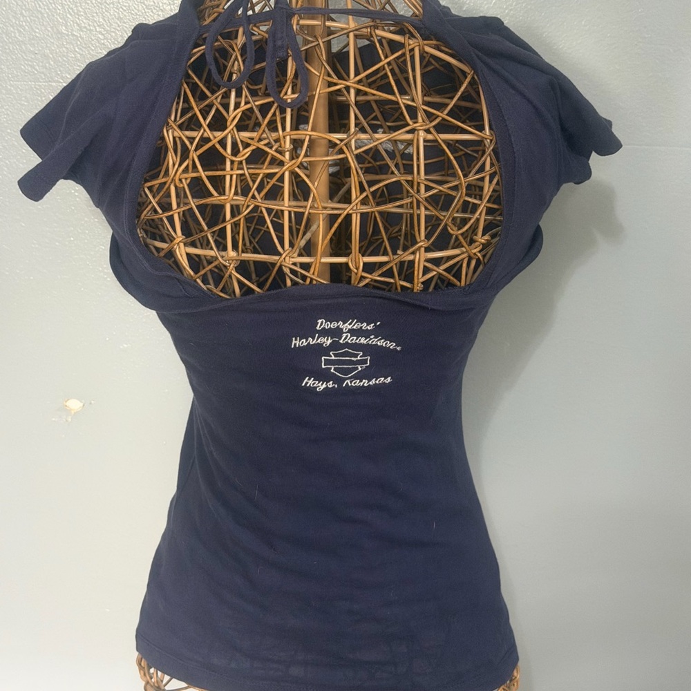 Harley-Davidson Women's Dark Blue Tee